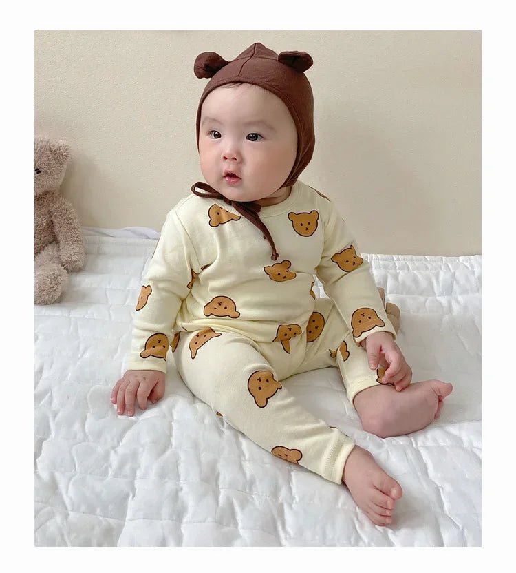 Baby Clothes Cartoon Bear 2pcs Sets