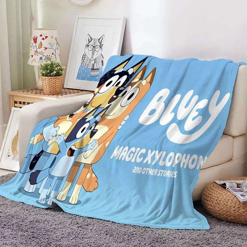Bluey Family Blanket