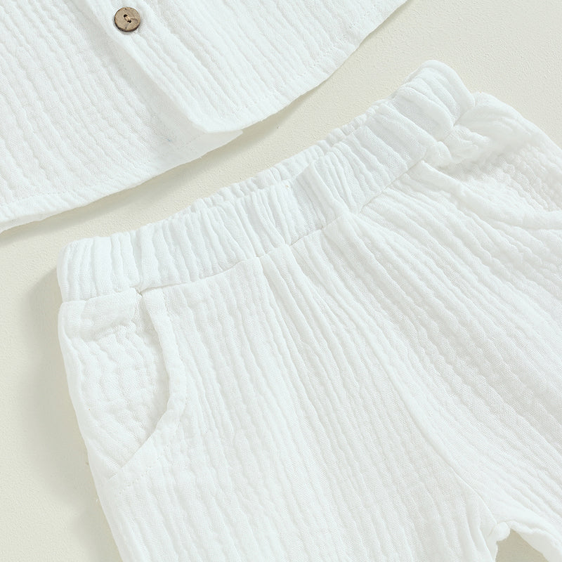 Linen Button Down Shirt and Pants