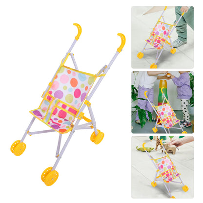 Pretend Play Stroller For Dolls