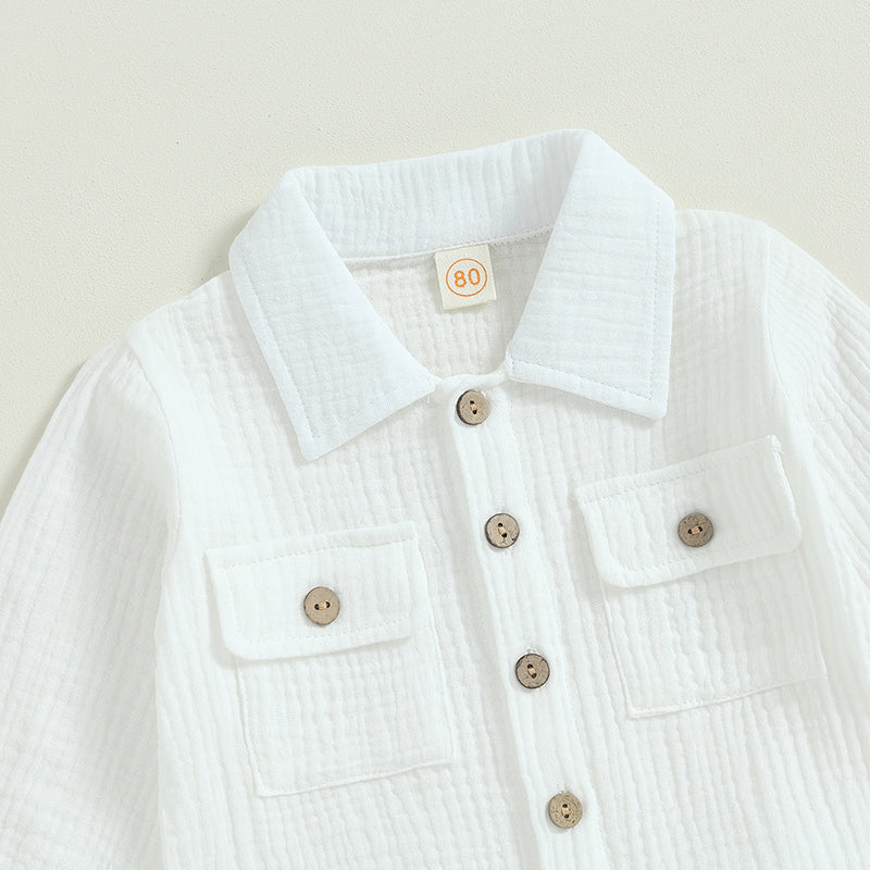 Linen Button Down Shirt and Pants