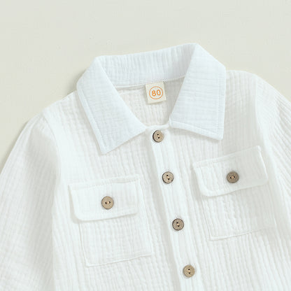Linen Button Down Shirt and Pants