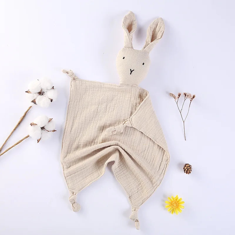 Baby Double Cotton Gauze Rabbit Blanket