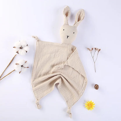 Baby Double Cotton Gauze Rabbit Blanket