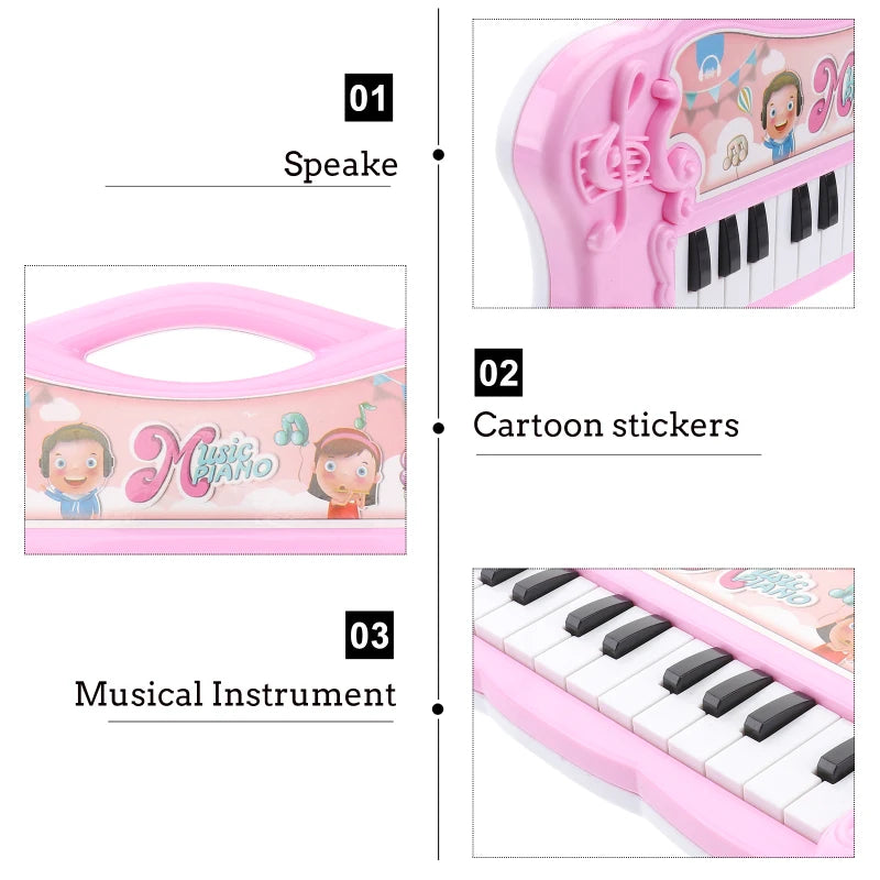 Pink Toy Keyboard