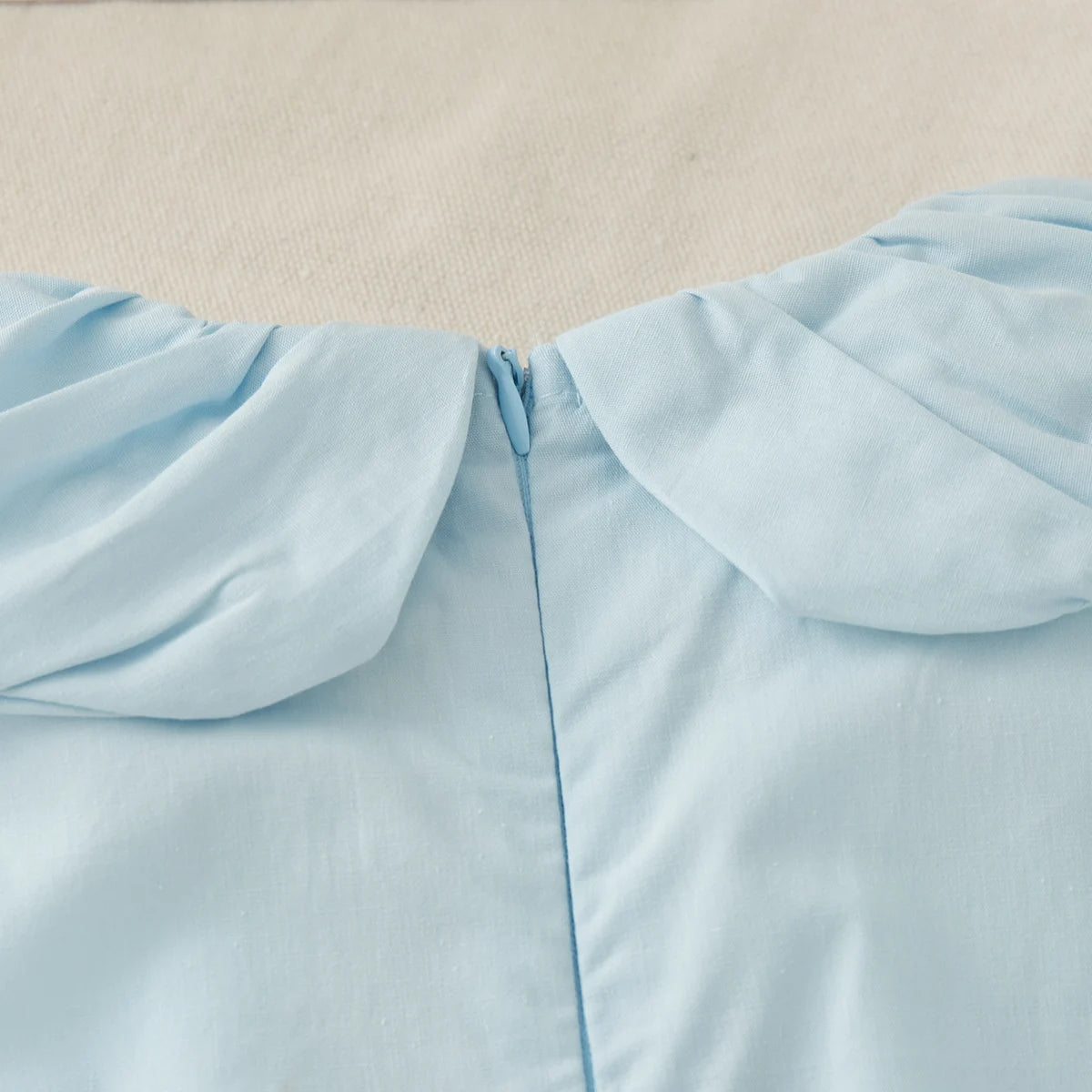 Pink/Blue Dress with Bow