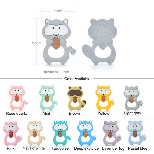 Baby Teether Cartoon Animal