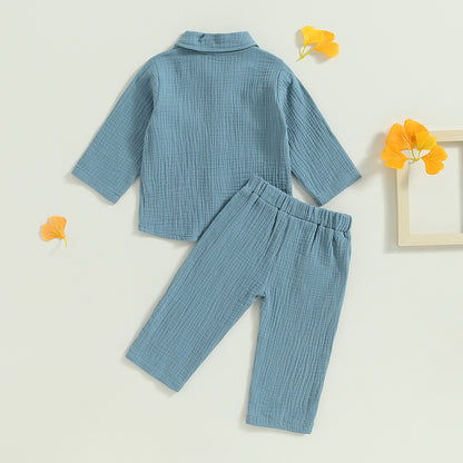 Linen Button Down Shirt and Pants