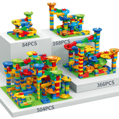 Kids Lego Ball Track Set