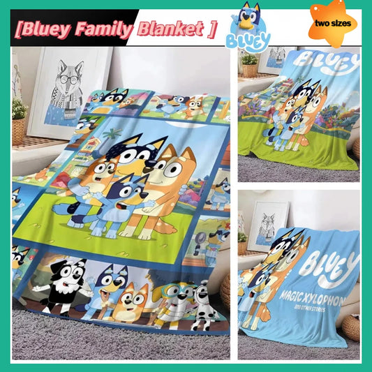Bluey Family Blanket