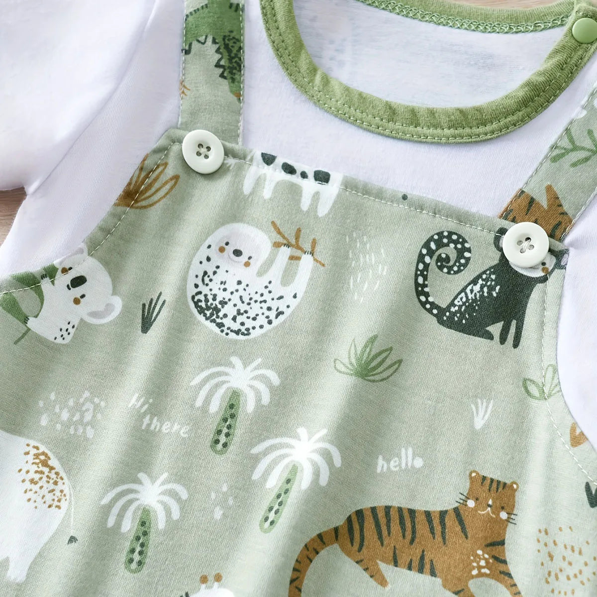 Animal Printed Romper