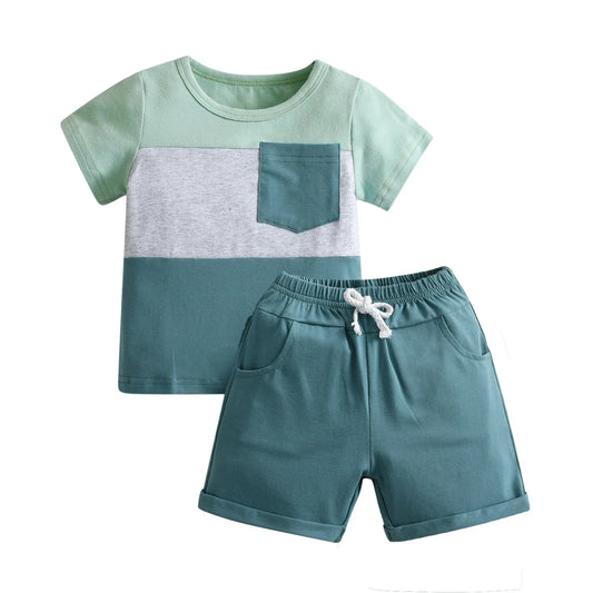 Casual Sports Two Piece Boys Clothes