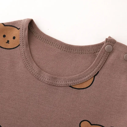 Baby Clothes Cartoon Bear 2pcs Sets