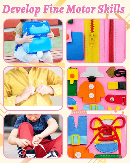 Busy Board Travel Backpack