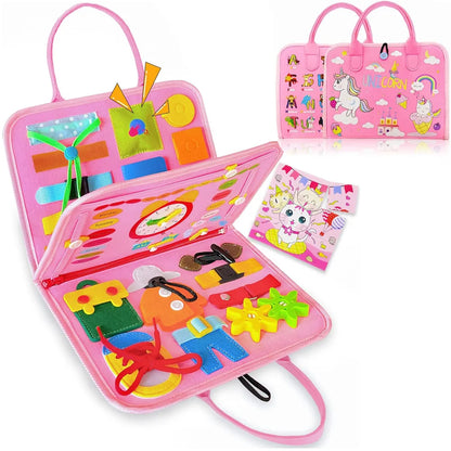 Busy Board Travel Backpack