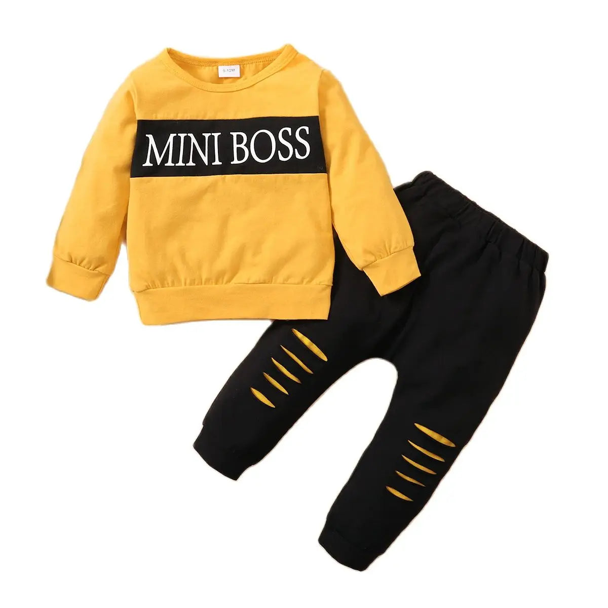 Mini Boss Sweatshirt and Sweatpants