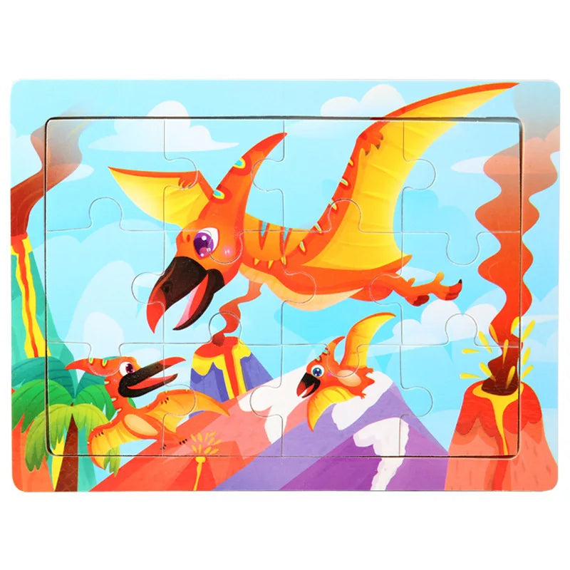 12piece Wooden Jigsaw Puzzle