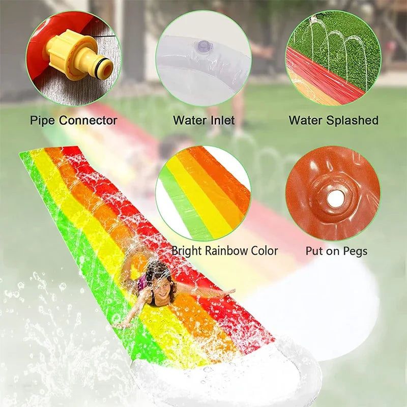 Outdoor Lawn Water Slide