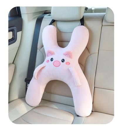 Auto Safety Kids Neck Pillow Cartoon Animals