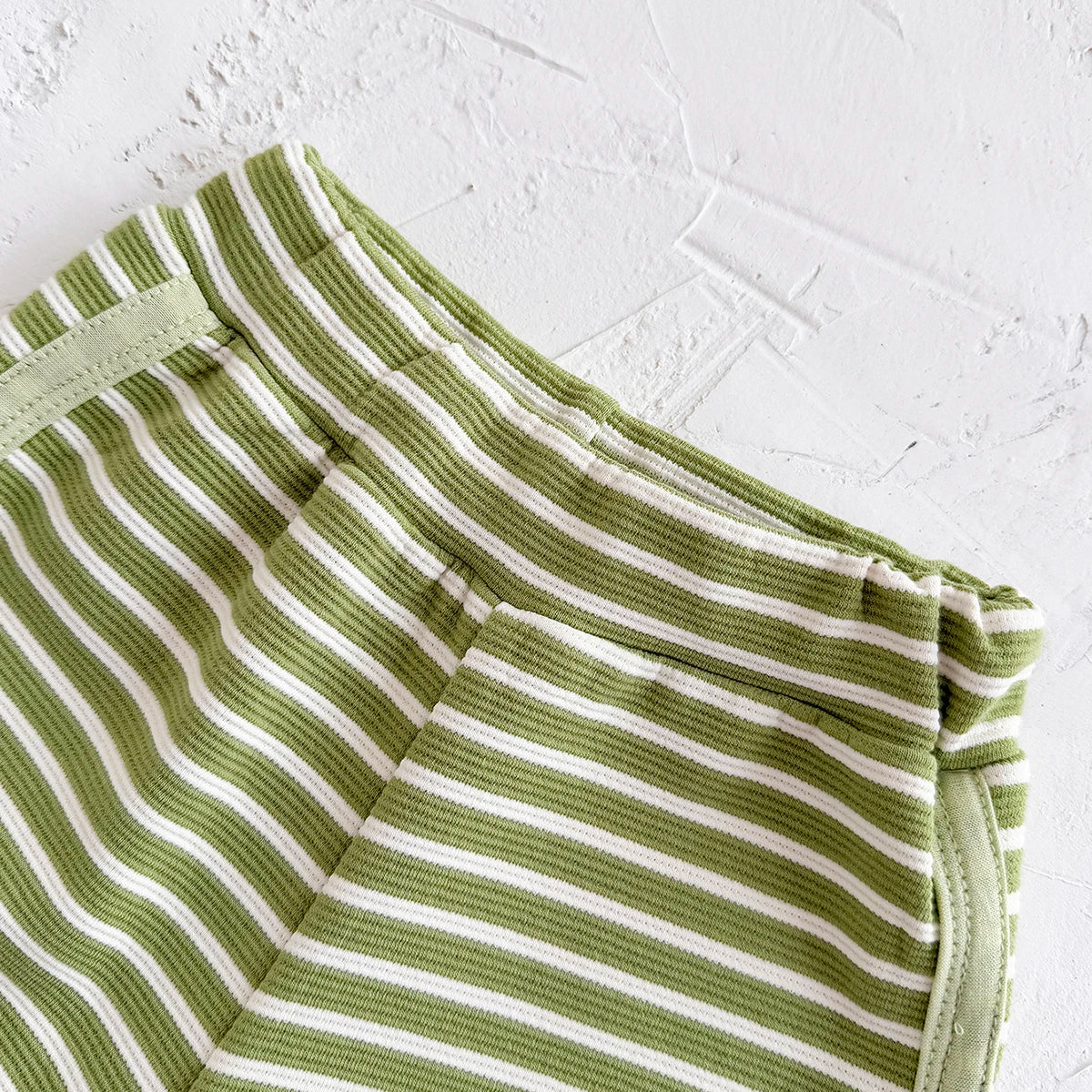 2 Piece Shirt and Stripe Shorts