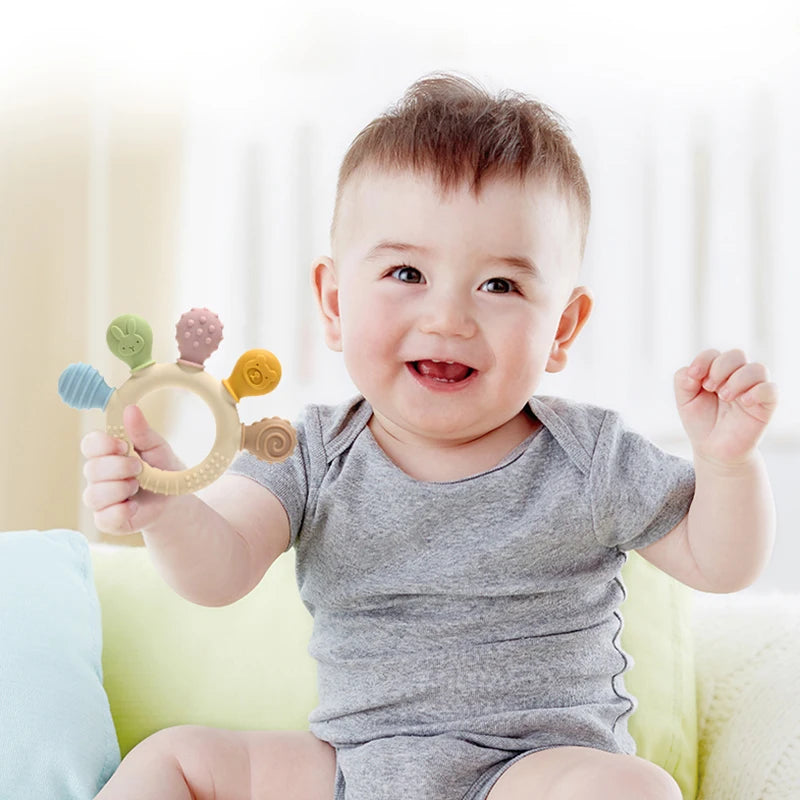 Soft Silicone Baby Teether
