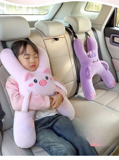 Auto Safety Kids Neck Pillow Cartoon Animals