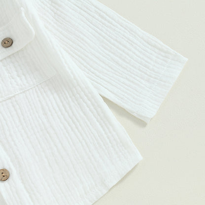 Linen Button Down Shirt and Pants