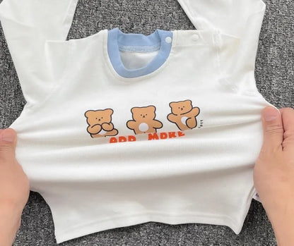 Baby Clothes Cartoon Bear 2pcs Sets