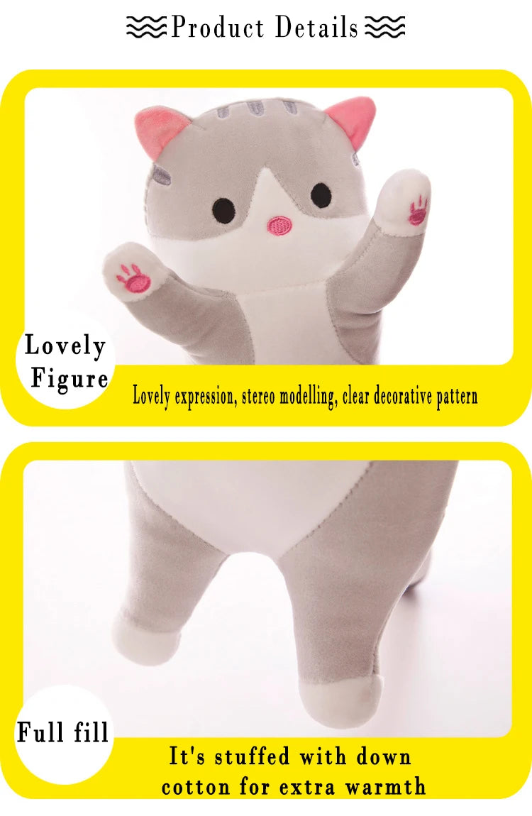 Cat Pillow Stuffed Animal