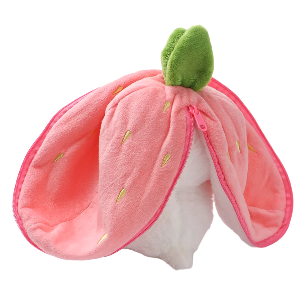 Strawberry/Carrot Bunny Stuffed Animal