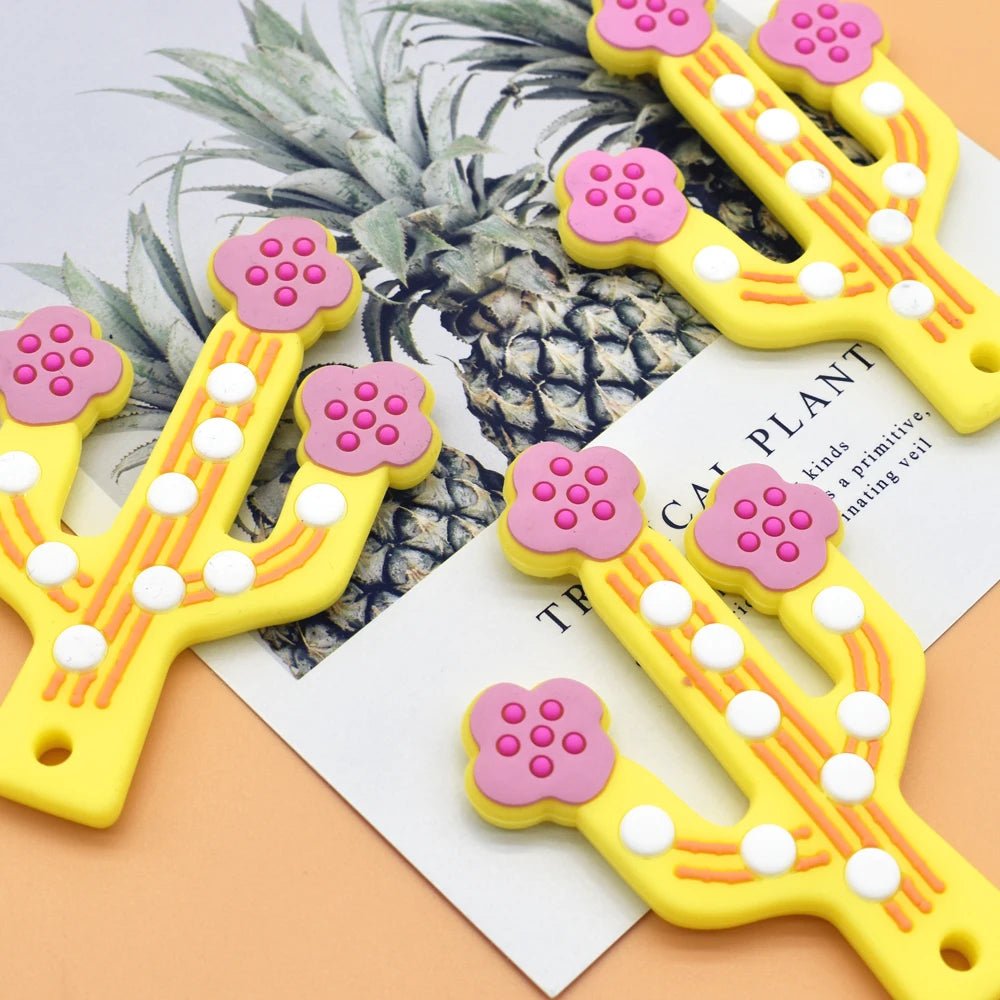 Cactus Shaped Baby Teether
