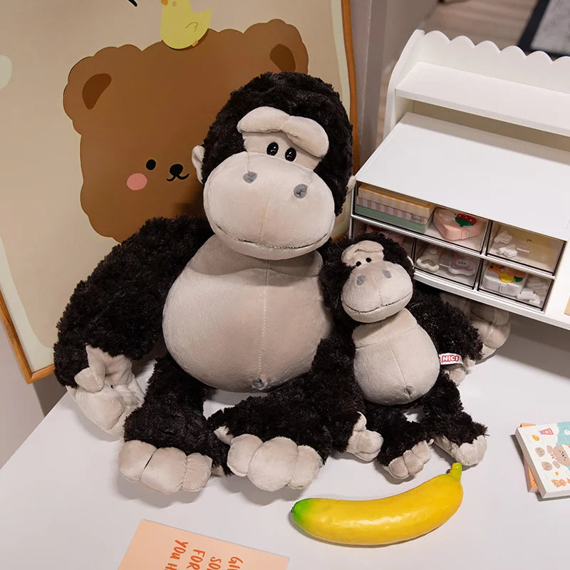 Cat, King Kong, Wolf Stuffed Animal