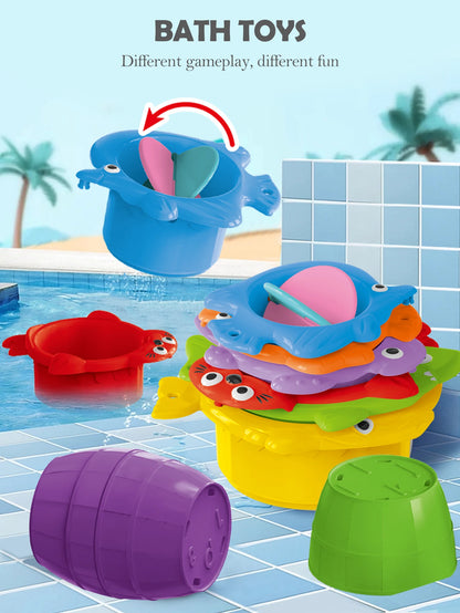 Stacking Cups Bath Toy