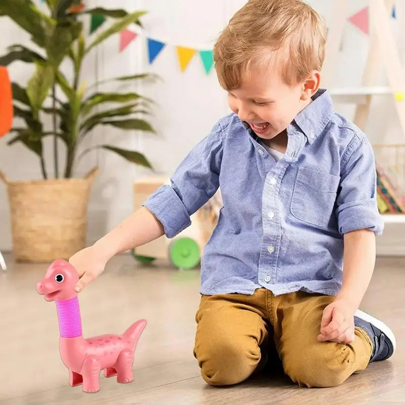 Flexible Tube Dinosaur Toy