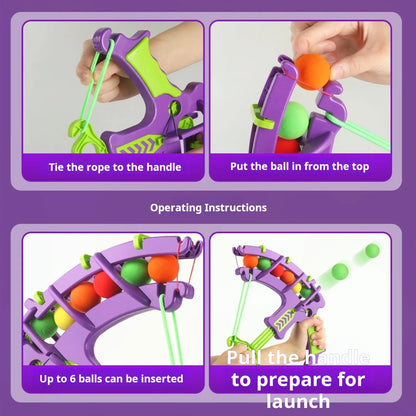 Kids Sport Slingshot Bow and Arrow