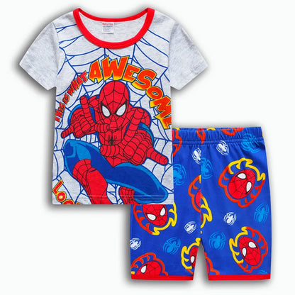 Spiderman Cartoon Pajama Set