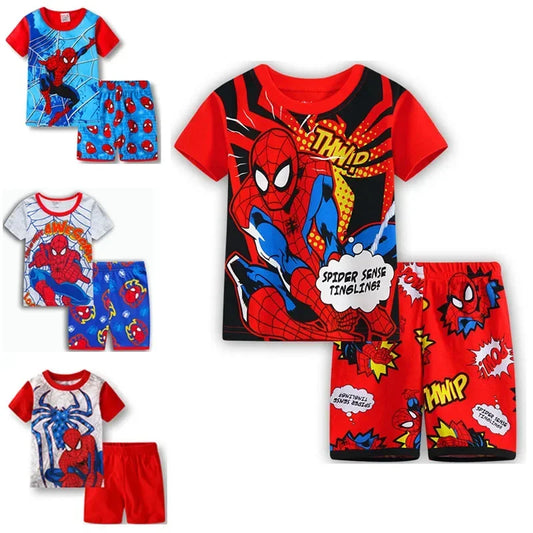 Spiderman Cartoon Pajama Set