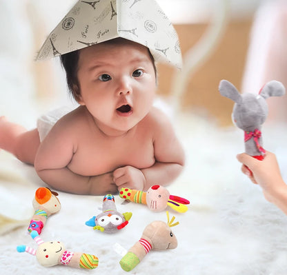 Cartoon Animal Baby Rattles
