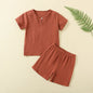Short Sleeve with Shorts Pajama Set