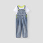 Dinosaur Shirt with Overalls