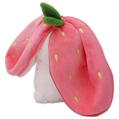 Strawberry/Carrot Bunny Stuffed Animal