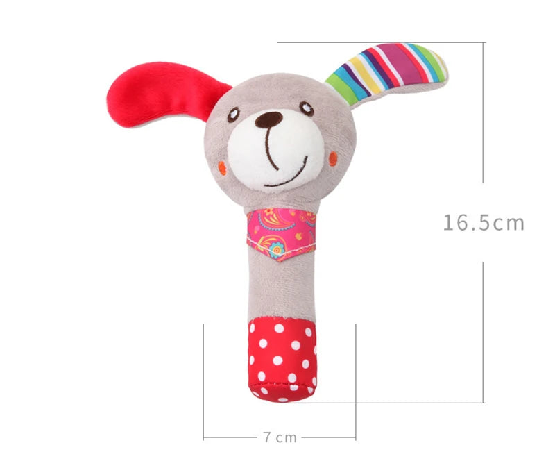 Cartoon Animal Baby Rattles