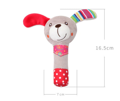 Cartoon Animal Baby Rattles