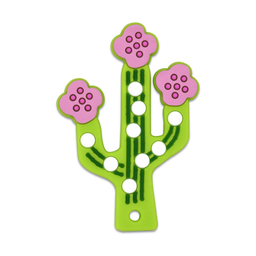 Cactus Shaped Baby Teether