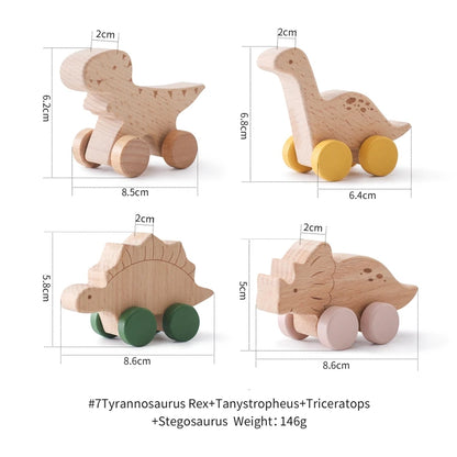 Wooden Rolling Toys