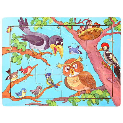 12piece Wooden Jigsaw Puzzle
