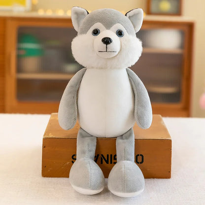 Stuffed Plush Animals Lion, Elephant, Tiger, Dog, Fox, Monkey, Deer