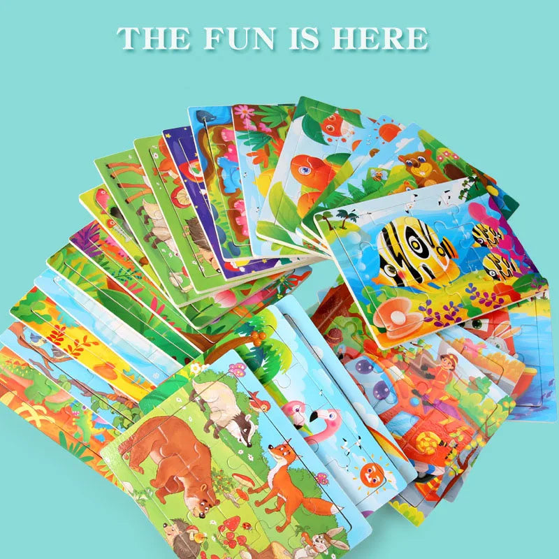12piece Wooden Jigsaw Puzzle