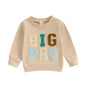 Boy Crewneck Letter Print Sweatshirt