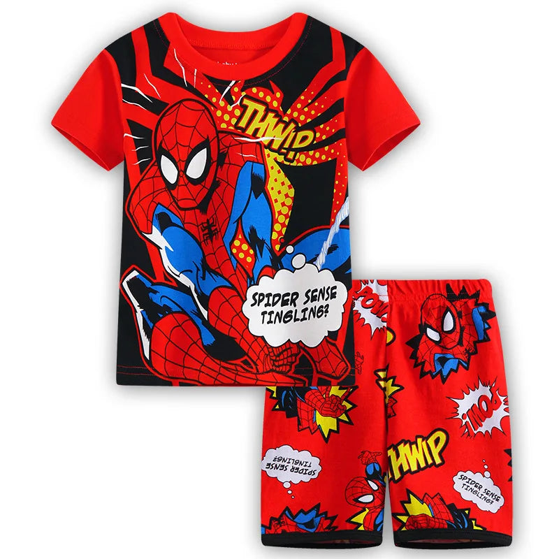 Spiderman Cartoon Pajama Set